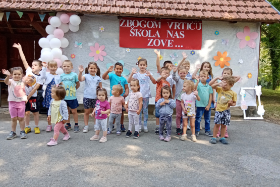 Završna svečanost na izletištu Čarda